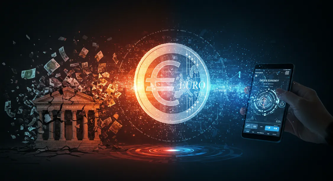 El Euro Digital: La Revolución Monetaria de Europa y el Riesgo para la Estabilidad Bancaria