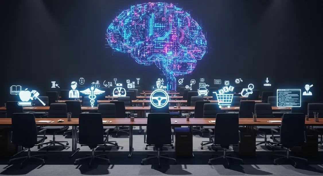 Microsoft revela 40 empleos en riesgo por la inteligencia artificial