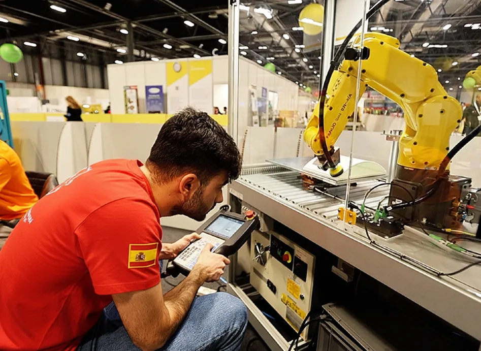 España en EuroSkills 2025: ¡a por el oro en robótica!