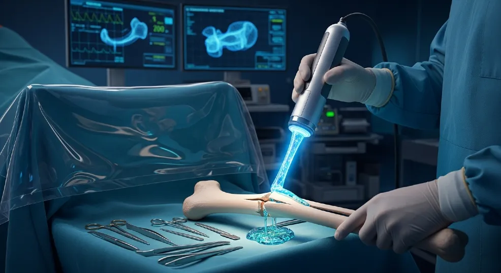 Pegamento biológico repara huesos rotos en minutos