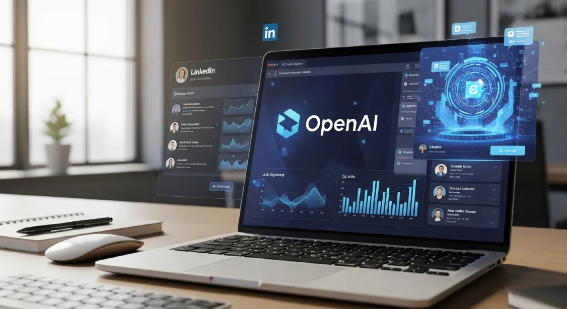 OpenAI entra al juego laboral: ¿LinkedIn en peligro?
