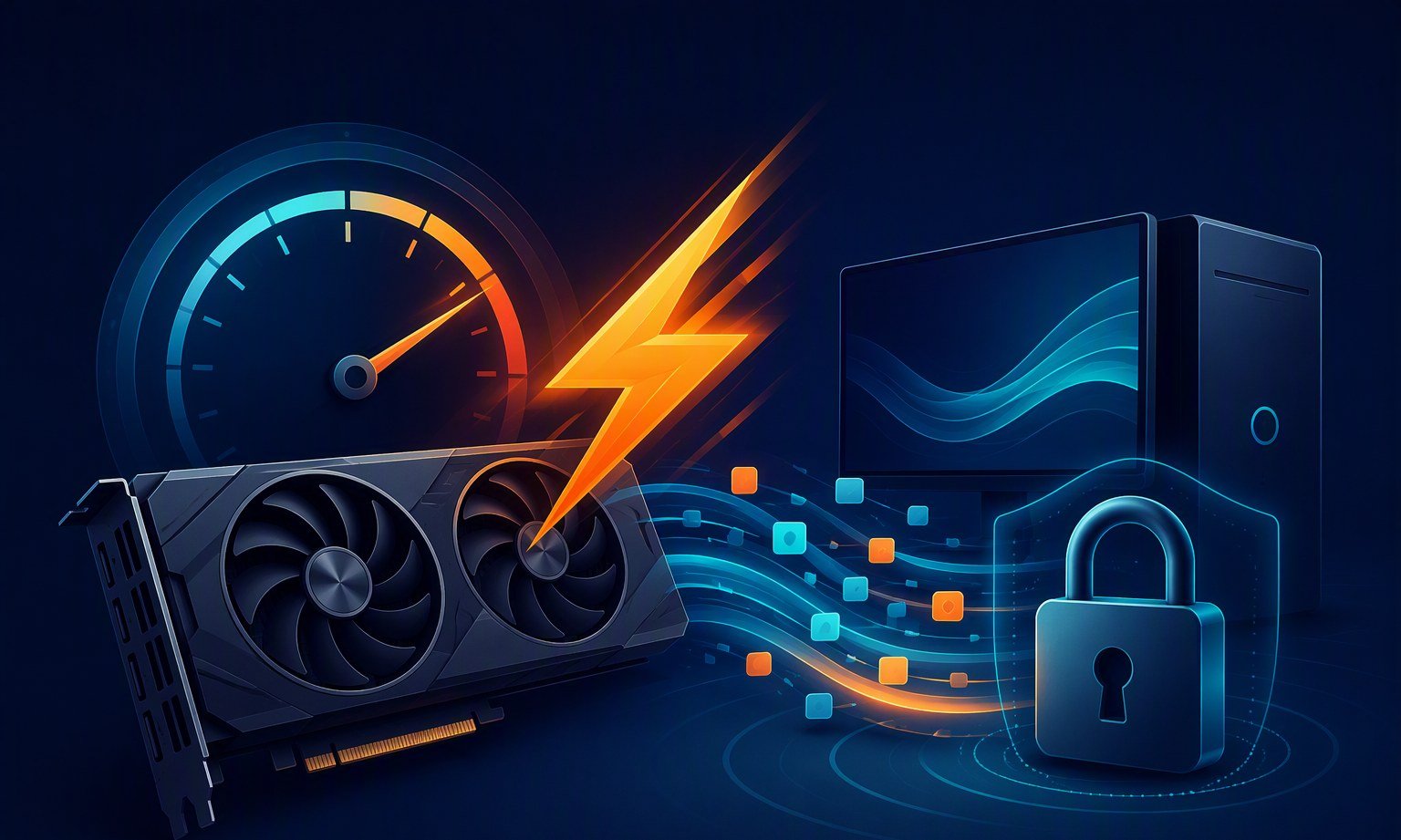 Gráfica de velocidad de tokens por segundo de Muse Glimmer con DFlash frente a una nube tachada, metáfora de la IA local privada