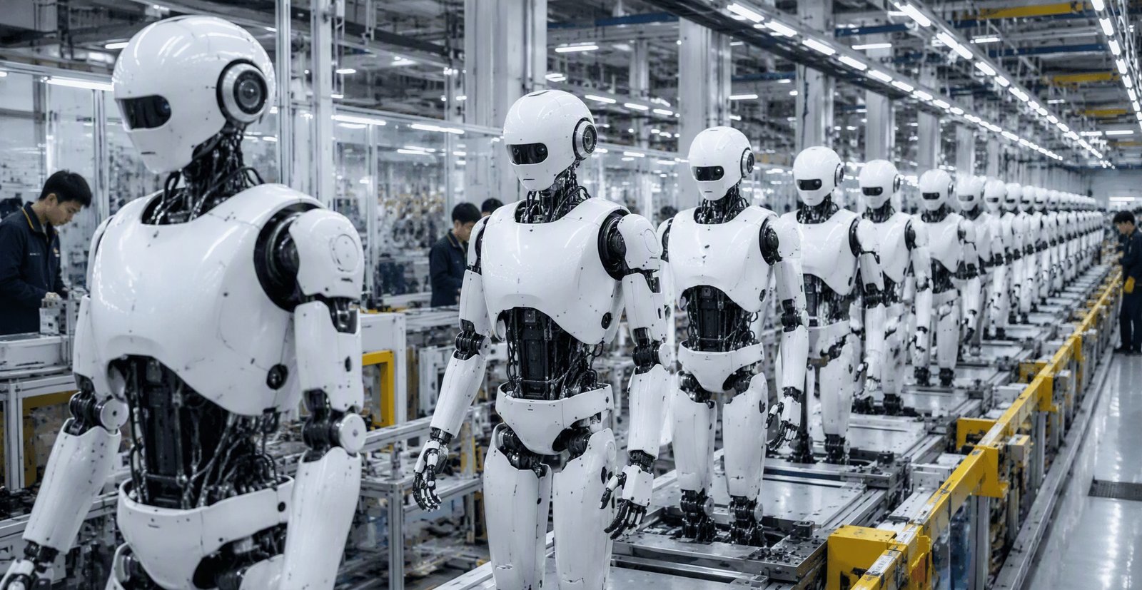 China quintuplica sus robots humanoides: 100.000 unidades en 2026 y un plan para cien escenarios