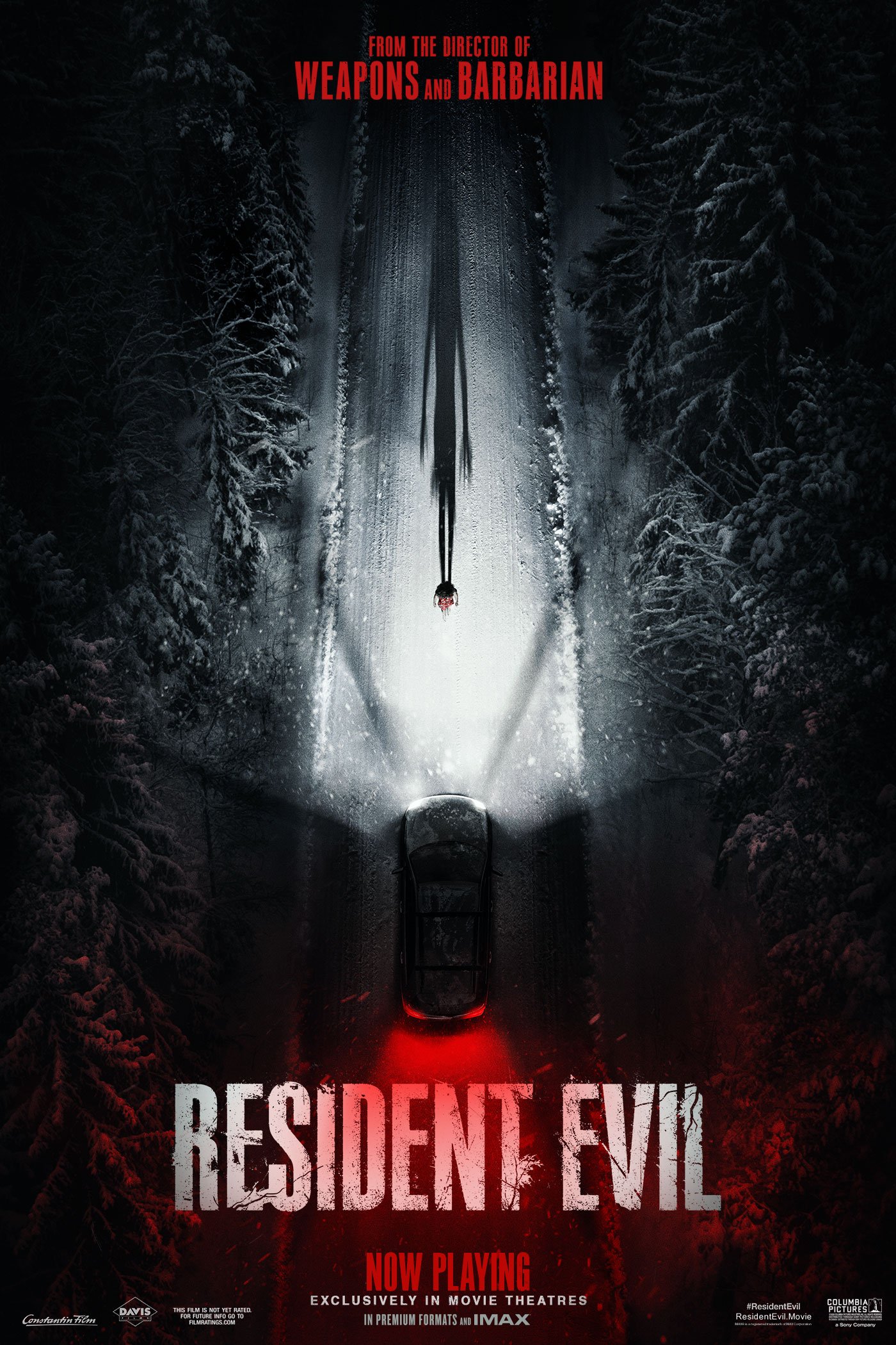 Cartel oficial de Resident Evil 2026, el reboot de Zach Cregger que logra el mejor estreno de la historia de la franquicia
