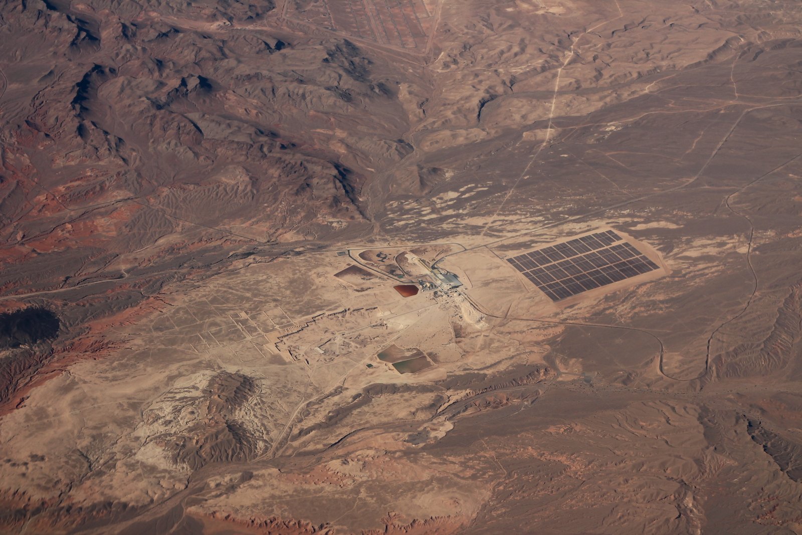 Planta de energía solar a gran escala