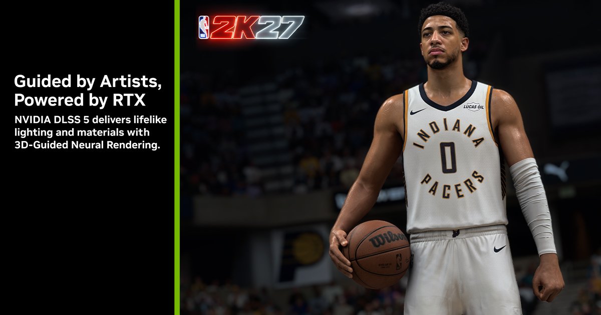 DLSS 5 disponible ya en NBA 2K27 para todas las GeForce RTX 50 y GeForce NOW (NVIDIA)