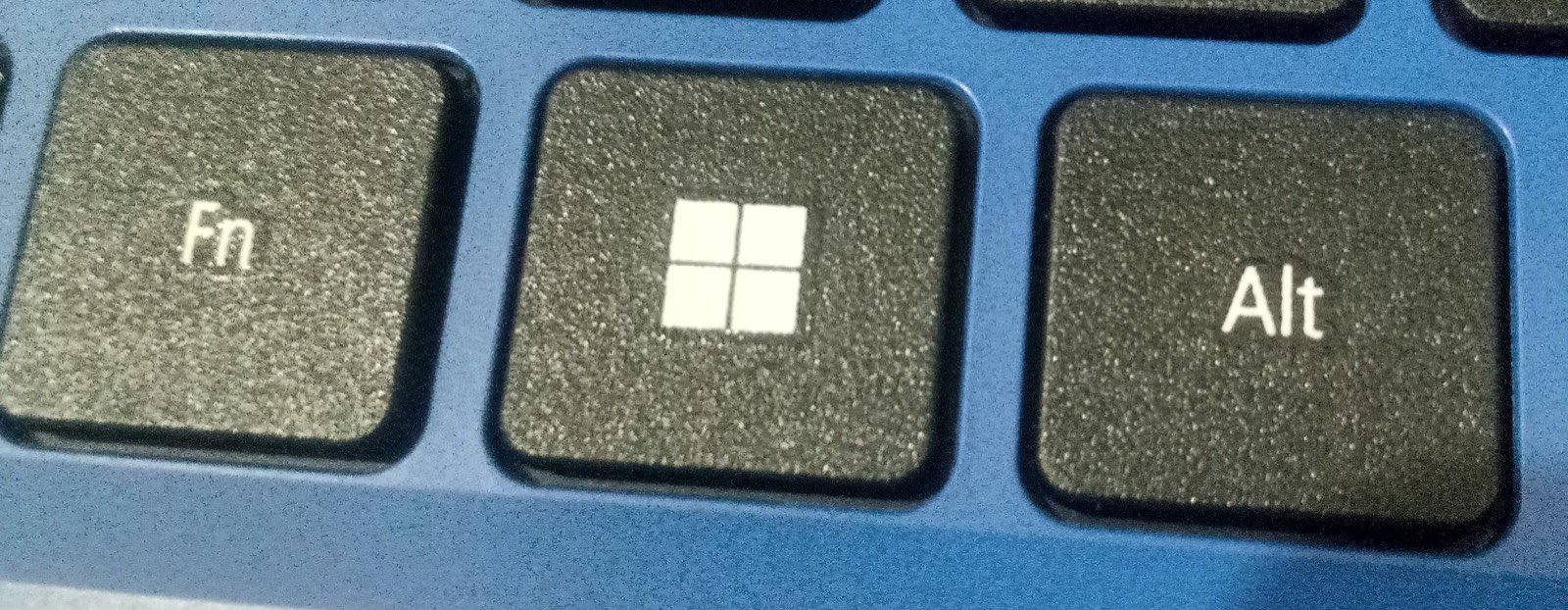 Tecla Windows de un teclado, junto a las teclas Mod y Alt
